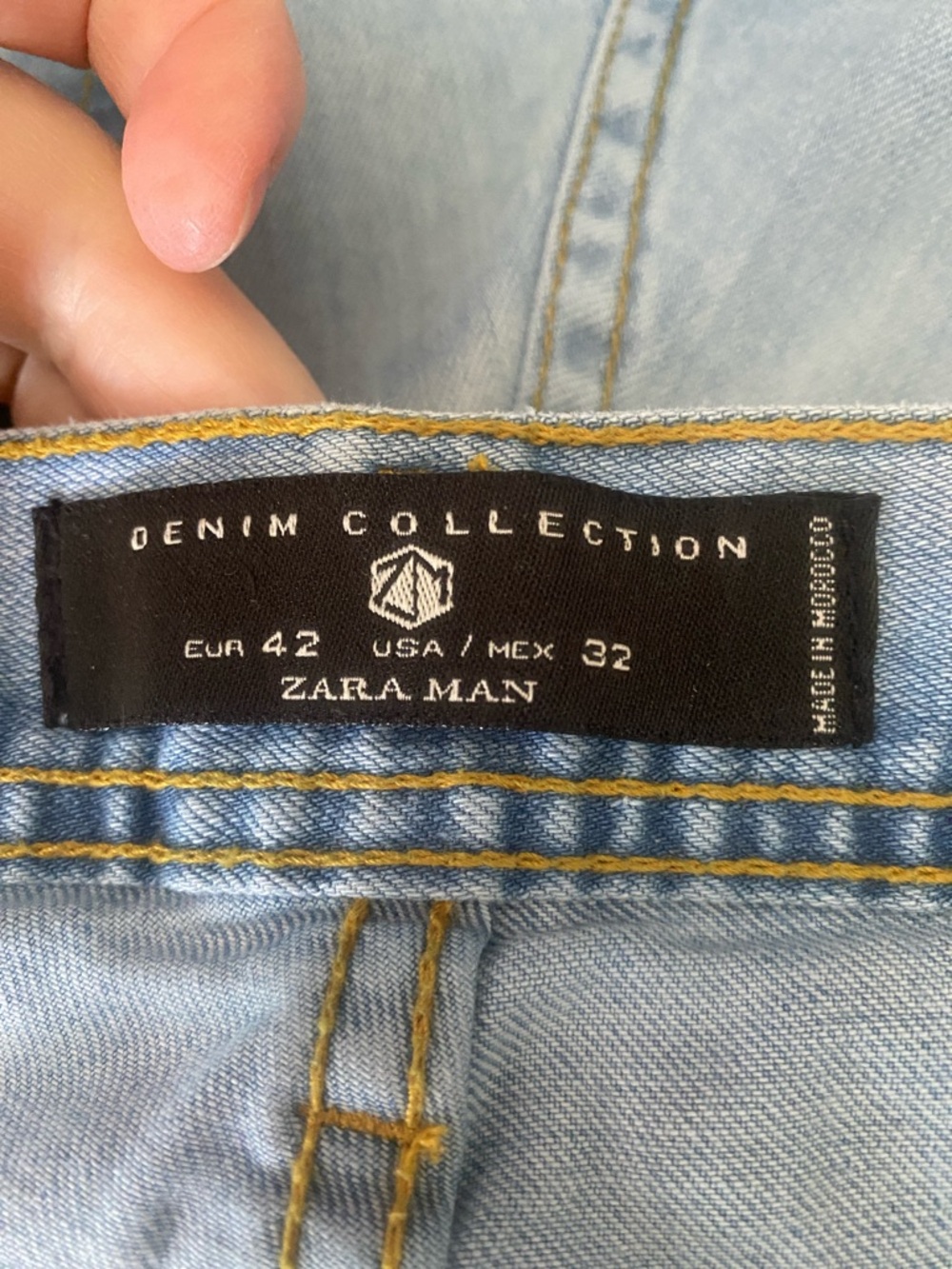 ZARA MAN Mens Light Wash Denim Slim Fit Jeans | 32 - Picture 13 of 13
